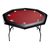 NORTH Octagon Pokertafel Rood 8 Personen