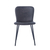 Interiax Chaise de salle à manger Jade PU Gris foncé