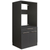 Interiax WASHWALL 'Mary' Armoire murale pour lave-linge ou sèche-linge Anthracite - Avec 1 tiroir pour panier à linge et 1 compartiment de rangement avec 2 portes - Armoire pour lave-linge - 162x67.5x67.5 cm