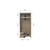 Interiax Armoire 'Lena' - 2 portes, 2 tiroirs, 1 cintre, miroir et 1 étagère | Chêne Sonoma | 185x80x52 cm