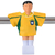 Kicker Shirts Voetbalpop Zweden