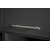 Interiax WASHWALL 'Mary' Wasmachine Bovenkast Antraciet - Met 1 Klepdeur Met Pomp- 38x67.5x67.5 cm