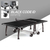 Cornilleau Black Code Tafeltennistafel Outdoor White