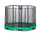 EXIT beschermrand InTerra trampoline ø305cm - groen