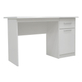 Interiax Bureau Jaxx - Wit, 1 Schuif 1 Deur, MDF