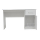 Interiax Bureau Jaxx - Wit, 1 Schuif 1 Deur, MDF