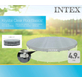 Intex Deluxe Afdekzeil Frame Zwembaden Ã˜488