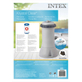Intex 28638 Pompe à filtre 12 V / 3407 litres