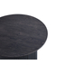 Interiax Salontafel 'Rayan' 50 cm Rond Decor Donkerbruin