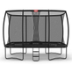 Berg Ultim Champion Regular Trampoline 410 Grijs + Safety Net Deluxe XL