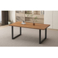 Interiax Eettafel 'Oliver' 180 cm Decor Oude Eik
