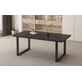 Interiax Eettafel 'Oliver' 180 cm Decor Donkerbruin