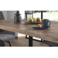 Interiax Eettafel 'Charles' 200 cm Mangolia natuur (200x100x76cm)