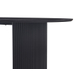 Interiax Eettafel 'Rayan' 200 cm Ovaal Decor Donkerbruin