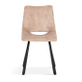 Interiax Eetkamerstoel Lea Fluweel Beige