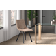 Interiax Eetkamerstoel Lea Fluweel Beige