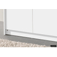 Kleerkast 'Ray' 2 Deuren Wit (180x80x54cm)