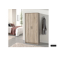 Kleerkast 'Ray' 2 Deuren Sonoma (180x80x54cm)