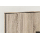 Kleerkast 'Ray' 2 Deuren Sonoma (180x80x54cm)