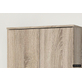 Rangeerkast 'Ray' 2 Deuren en 4 Legplanken Sonoma (180x60x40cm)