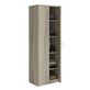 Interiax Opbergkast - Kledingkast 'Amelie' - 2 Deuren & 4 Legplanken | Sonoma Eik | 180x60x40 cm