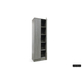 Rangeerkast 'Ray' 2 Deuren en 4 Legplanken Grijze Eik (180x60x40cm)