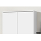 Rangeerkast 'Ray' 2 Deuren en 4 Legplanken Wit (180x80x40cm)