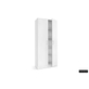 Rangeerkast 'Ray' 2 Deuren en 4 Legplanken Wit (180x80x40cm)
