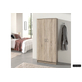 Rangeerkast 'Ray' 2 Deuren en 4 Legplanken Sonoma (180x80x40cm)