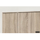 Rangeerkast 'Ray' 3 Deuren en 4 Legplanken Sonoma (180x120x40cm)