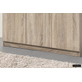 Rangeerkast 'Ray' 3 Deuren en 4 Legplanken Sonoma (180x120x40cm)