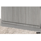 Rangeerkast 'Ray' 3 Deuren en 4 Legplanken Grijze Eik (180x120x40cm)
