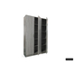 Rangeerkast 'Ray' 3 Deuren en 4 Legplanken Grijze Eik (180x120x40cm)