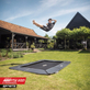 BERG Trampoline Ultim Champion FlatGround 410 Grijs