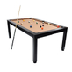North Essence Black / Black 7FT Combi Pool Table / Dining Table