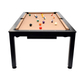 North Essence Black / Black 7FT Combi Pool Table / Dining Table