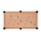 North Essence Zwart / Wit 7FT Combi Pooltafel / Eettafel