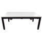 North Essence Zwart / Wit 7FT Combi Pooltafel / Eettafel