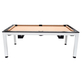North Essence Wit / Zwart 7FT Combi Pooltafel / Eettafel