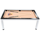 North Essence Wit / Zwart 7FT Combi Pooltafel / Eettafel