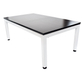 North Essence Wit / Zwart 7FT Combi Pooltafel / Eettafel