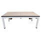 North Essence Wit / Eik 7FT Combi Pooltafel / Eettafel