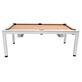 North Essence Wit / Wit 7FT Combi Pooltafel / Eettafel