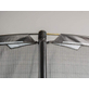 North Explorer Inground 350 Trampoline + Safety Net Black