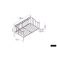 Bedzetel 'Sablo' Zwart 90x200 Met Lattenbodem