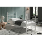 Bed 'Sacha' Wit 90x200 Met Lattenbodem
