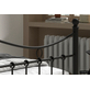 Bed 'Sacha' Zwart 90x200 Met Lattenbodem