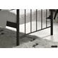 Bed 'Sacha' Zwart 90x200 Met Lattenbodem