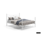 Bed 'Sacha' Wit 160x200 Met Lattenbodem