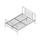 Bed 'Sandro' Grijs 140x200 Met Lattenbodem 